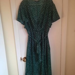 Lightweight spring/summer polka dot dress